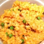 Pumpkin Risotto with Peas