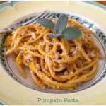 Pumpkin pasta recipe
